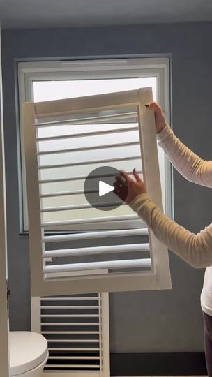 61K views · 321 reactions | Our No Drill Shutters elevate any space! 🤍

Thanks to the easy tool free installation process and contemporary look, our PerfectFIT Shutters are the perfect choice for your uPVC windows.

Simply slot in the brackets, clip on the blinds and enjoy stylish shading! 

🎥 @camillas_casa (IG)
🔗 PerfectFIT Pure White Shutter Blind 

Shop here - https://bit.ly/45Mmqd6 | Blinds 2go White Shutter Blinds, Blinds 2go, White Shutters, Shutter Blinds, Upvc Windows, Window Shutters, Useful Life Hacks, Pure White, Shutters