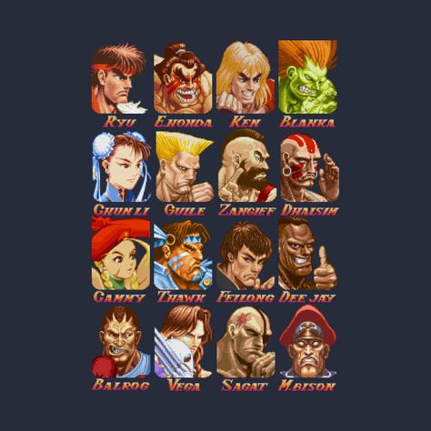 Super Street Fighter II Street Fighter Design, Street Fighter Wallpaper, Retro Games Wallpaper, Street Fighter Iii, Street Fighter Game, Super Street Fighter, Street Fighter Characters, Street Fighter 2, Capcom Art