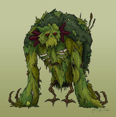 Swamp Monster Drawing, Swamp Monster Art, Agent Character, Swamp Animals, Plant Animals, Swamp Monster, Tree Monster, Swamp Creature, Plant Monster