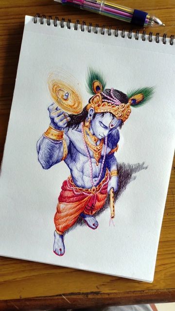 Sketch Ideas Krishna, Holi Sketch Pencil, Radhakrishna Sketch Pencil, Krishna Pen Art, Hanuman Ji Drawing Sketch, Gods Drawing Sketch, Sketches God, Shree Krishna Sketch, Shri Krishna Sketch