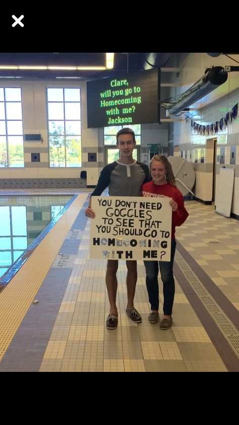 Swim Team Promposal, Swimming Hoco Posters, Swimming Promposal, Hoco Swimming Proposals Ideas, Swimming Hoco Signs, Swimmer Promposal, Swimmer Hoco Proposals, Swim Hoco Proposals, Waterpolo Hoco Proposal