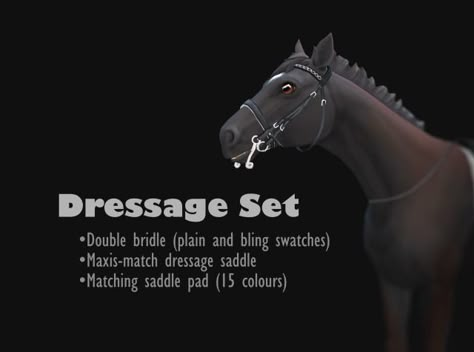 #Sims4 #Horse #Sims4Horse #CC Sims 4 Horse Ranch Cc, Sims 4 Horse Cc, Sims 4 Pets Mod, Sims 4 Horse Ranch, Western Dressage, Sims Pets, Ranch Riding, Horse Mane, Sims 4 Cc Shoes