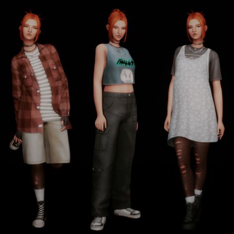 Tomboy Cc Sims 4, Sims 4 Tomboy, Sims4 Outfits, Futuristic Character Design, Ts4 Lookbook, Sims Outfits, 80s Clothes, Sims Baby, Sims Games