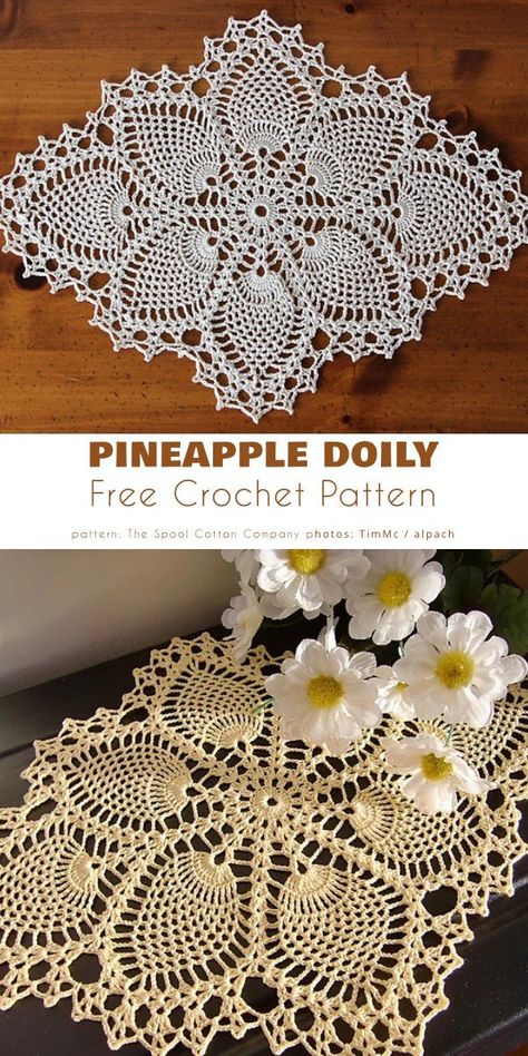 Pineapple Doily Crochet Pineapple Table Runner, Crochet Pineapple Doily Free Pattern, Pineapple Doily Crochet Pattern, Doillies Crochet Free Pattern, Vintage Crochet Doily Pattern Free, Crochet Table Topper Free Pattern, Free Crochet Doily Patterns Table Runners, Pineapple Doily Free Pattern, Pineapple Crochet Pattern Free