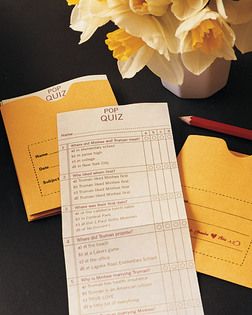 pop quiz! Wedding Shower Ideas, Bridal Shower Games Funny, Couples Quiz, Wedding Games For Guests, Shower Activities, School Wedding, Teacher Wedding, Fun Bridal Shower Games, Bridal Shower Activities