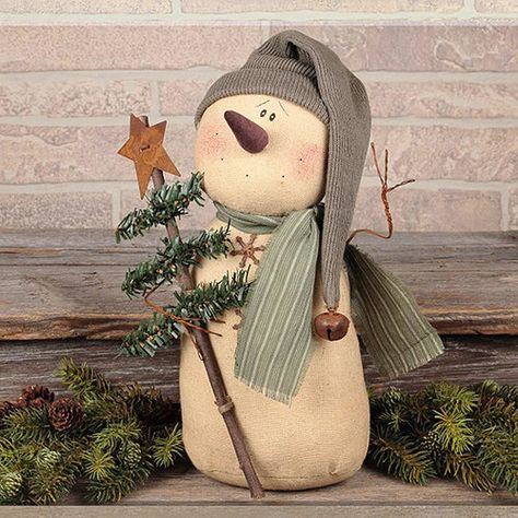 Look at this Honey and Me on #zulily today! Stuffed Snowman, Snowman Crafts Diy, Primitive Snowman, Snowman Figurine, Primitive Snowmen, Snowmen Patterns, Snowman Crafts, Primitive Christmas, Christmas Crafts Decorations