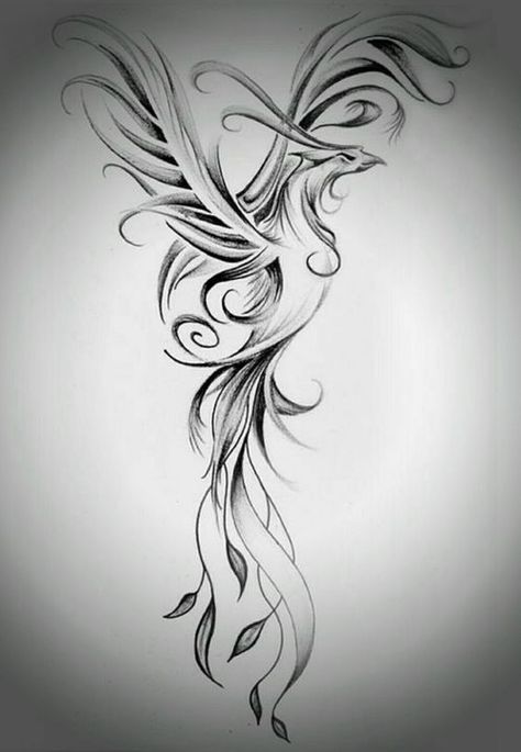 Phoenix Black And White, Save Me Taekook, Phoenix Feather Tattoos, Phoenix Tattoo Feminine, Small Phoenix Tattoos, Phoenix Bird Tattoos, Rib Tattoos For Women, Bauch Tattoos, Black And White Art Print