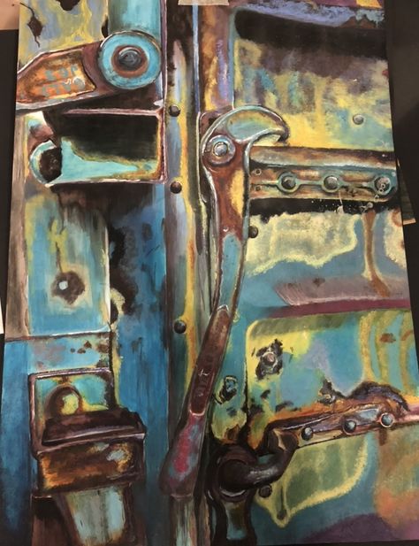 Part of urban decay themed advanced higher portfolio  Acrylic on A1 card Urban Decay Art, Decay Art, Advanced Higher Art, Higher Art, Beautiful Decay, Growth And Decay, A Level Art Sketchbook, Sketchbook Ideas, A Level Art