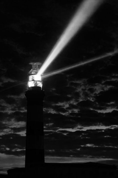 Light House At Night, Lighthouses At Night, Dark Lighthouse Aesthetic, Lighthouse In The Dark, Gothic Lighthouse, Bone Island, Dark Nautical Aesthetic, Lighthouse Night, Lighthouse At Night