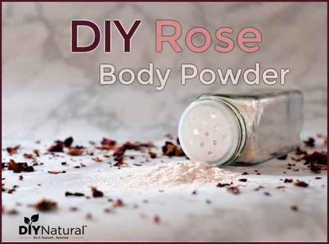 Body Powder: A Natural Rose Body Powder Recipe Diy Body Powder, Bulk Recipes, Ponds Skin Care, Botanical Medicine, Natural Body Powder, Natural Soap Colorants, Solid Perfume Recipes, Bath Soak Recipe, Cleaning Schedules