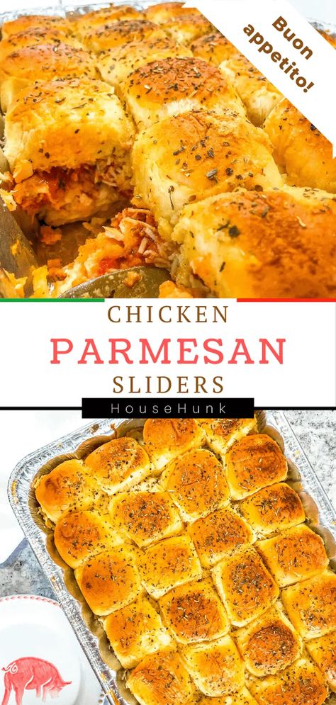 Easy Chicken Parmesan Sliders on Hawaiian Rolls Chicken Parmesan Sliders Recipe, Recipes With Hawaiian Rolls, Sliders On Hawaiian Rolls, Parmesan Sliders, Sliders Recipes Hawaiian Rolls, Chicken Parmesan Sliders, Easy Slider Recipes, Sliders Recipes Chicken, Hawaiian Roll Sliders