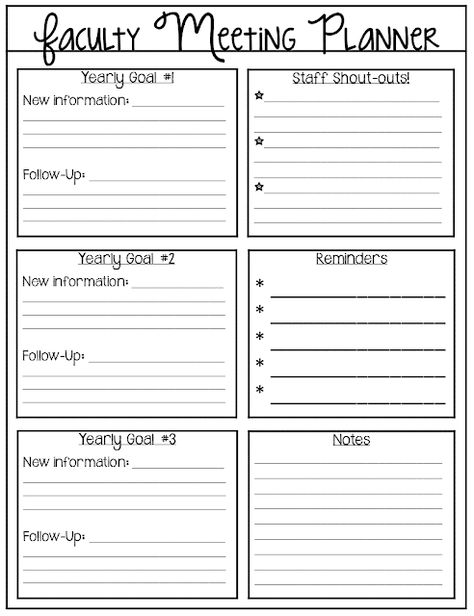 How to Plan a Successful Staff Meeting - Mrs. B’s Beehive School Leadership Principal, Student Data Tracking, Instructional Leadership, Preschool Director, Elementary School Principal, Faculty Meetings, Elementary Principal, Teacher Leadership, Staff Meeting