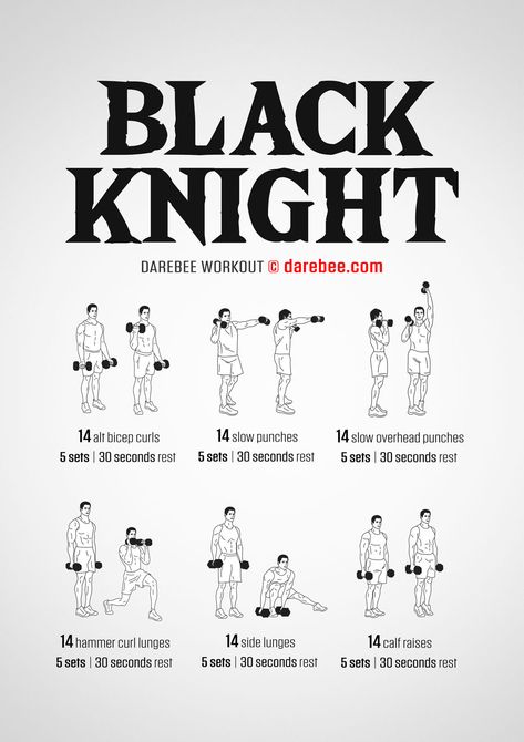 Nightwing Workout, Knight Workout, Total Body Strength Workout, Combat Workout, Boxing Exercises, Body Strength Workout, Complete Body Workout, Army Workout, Shred Workout