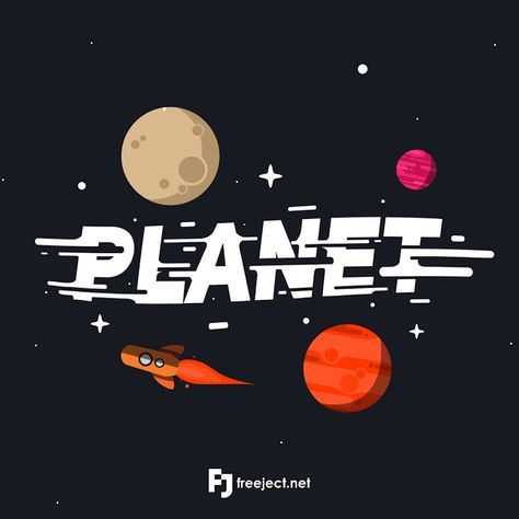 FREEJECT.NET: Free Download Galaxy Flat Design Photoshop Project... Space Illustration Design, Galaxy Poster Design, Galaxy Logo Design, Planet Graphic Design, Space Design Graphic, Galaxy Graphic Design, Futuristic Graphic Design, Space Typography, Space Graphic Design