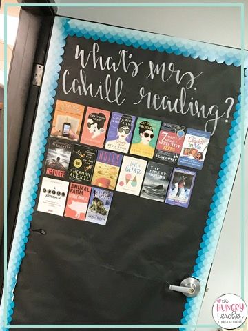 Reading Bulletin Boards Middle School, Middle School Reading Classroom, Ela Classroom Decor, Middle School English Classroom, Middle School Ela Classroom, English Classroom Decor, Classroom Decor Middle, Middle School Classroom Decor, High School English Classroom