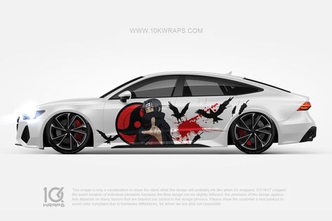 【New message】Naruto Anime ltachi and Akatsuki Car Wraps Series - 10KWRAPS Anime Car Wrap, Naruto Show, Anime Decals, Itachi Uchiha Art, Uchiha Itachi, Pimped Out Cars, Anime Car, Car Wraps, Car Wrap Design