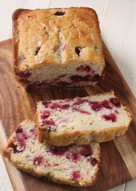 Raspberry Orange Muffins, Fresh Raspberry Recipes Easy, Recipes Using Raspberries, Raspberry Bread Recipes, Red Raspberry Recipes, Raspberry Breakfast Recipes, Raspberry Loaf Cake, Raspberry Loaf, Berry Bread