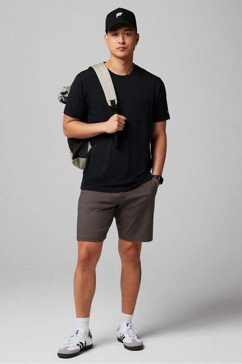 The Clubhouse 2-Piece Outfit FL2 black male Activewear >> Mens >> Outfits regular Men Laid Back Style, Men’s Outfit Old Money, Tall And Slim Men Fashion, Mens Clothing Styles College, Men S Outfits, Minimalist Athleisure Outfits Men, Mens Florida Fashion, Mens Outfits Athleisure, Summer School Outfits Men