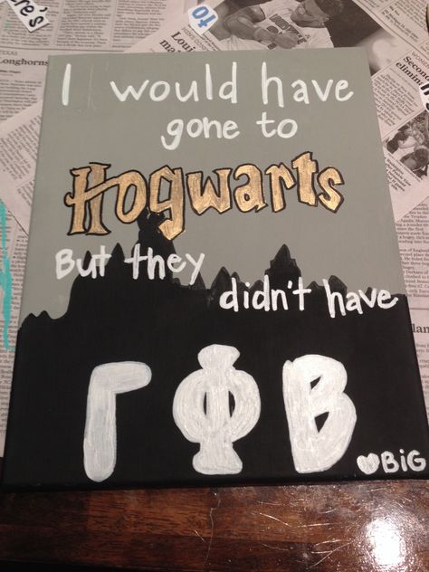 Gamma phi beta. Harry potter canvas Gamma Phi Beta Canvas Paintings, Phi Sigma Sigma, Sorority Canvas, Delta Phi Epsilon, Big Little Gifts, Alpha Xi Delta, Alpha Xi, Kappa Kappa Gamma, Alpha Gamma Delta