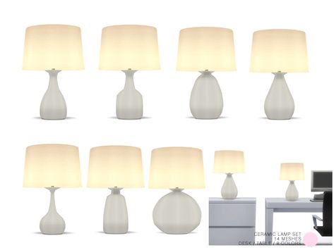 Sims 4 Table, Sims 4 Blog, Cc Furniture, Sims 4 Clutter, Pelo Sims, Sims Building, Flower Lamp, Sims 4 Update, Sims 4 Cc Furniture