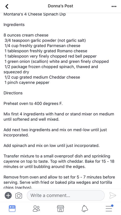 Montana's Spinach Dip, Montana Spinach Dip, 4 Cheese Spinach Dip, Four Cheese Spinach Dip, Cheese Spinach Dip, Spinach Cheese Dip, Spinach Cheese, Cheese Spinach, Keto Christmas