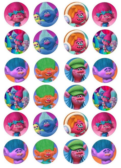 Candie Table, Karina Birthday, Trolls Cupcake Toppers, Troll Cupcakes, Trolls Birthday Cake, Trolls Cake, Trolls Party, Trolls Birthday Party, Troll Party