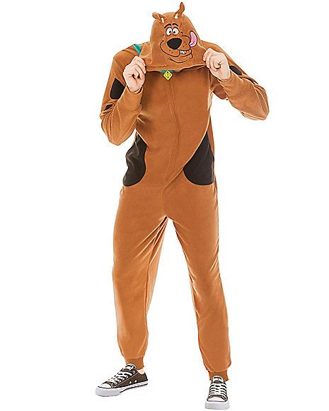 Adult Scooby Doo Pajama Costume - Spirithalloween.com. For international shipping to your home, use Borderlinx.com Scooby Doo Pajamas, Scooby Doo Onesie, Scooby Doo Costumes, Pajama Costume, Best Costume, Union Suit, Spencers Gifts, Onesie Pajamas, Adult Halloween Costumes