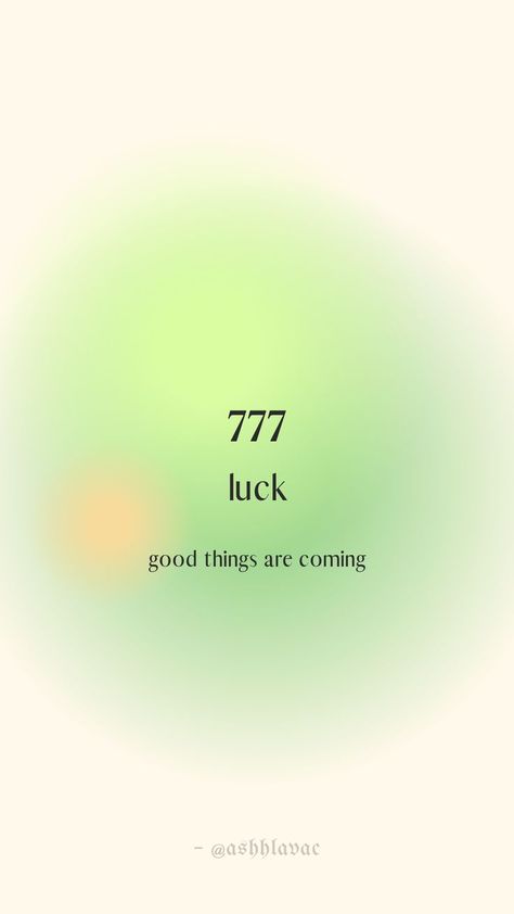 Luck Affirmation Wallpaper, Good Luck Manifestation, 777 Lockscreen, Good Luck Aesthetic, Angel Number Affirmations, Luck Numbers, Lucky Background, Luck Aesthetic, Luck Wallpaper