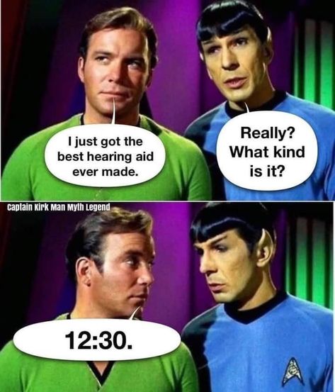 Star Trek Humor, Star Trek Jokes, Man Myth Legend, Star Trek Funny, Get A Girlfriend, Bad Puns, Captain Kirk, Bad Person, Couple Quotes