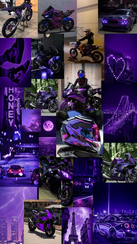 Purple Motorcycle, Moto Wallpapers, Teen Wallpaper, Best Motorbike, Trippy Iphone Wallpaper, Pink Wallpaper Hello Kitty, Cute Images For Wallpaper, Motocross Love, Bike Aesthetic