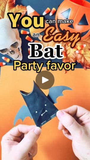 22K views · 837 reactions | Easy Halloween Craft | Paper Roll Bat Party Favor 🧡💛🤍Turn a simple paper roll into the cutest candy corn party favors! These are perfect for filling with candy and passing out to trick-or-treaters, or adding a sweet surprise to your “boo baskets” for friends and neighbors. Get the kids involved in this fun and easy fall craft that’s sure to make your Halloween celebrations even more special.What You’ll Need: ✨Paper rolls ✨Paint ✨Treats and candy to fill inside ✨Tape, glue staples or ribbon to tie up the ends This quick and creative DIY is perfect for all ages and adds a festive touch to any Halloween gathering. Use them as DIY place settings for your next spooky halloween party! 🎨👻 Kids Crafts, Halloween Crafts, Boo Basket, Bat Craft, Fall Crafts For Kids, Candy Corn Party, Corn Party, Diy Place Settings, Bat Party, Easy Halloween Craft, Boo Baskets, Bat Craft, Spooky Halloween Party, Easy Fall Crafts