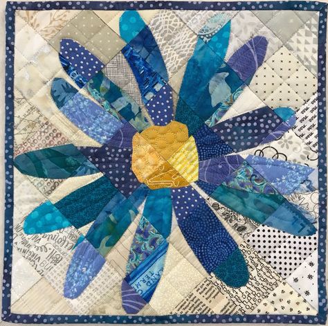 Timna Tarr, Mosaic Quilt, Map Quilt, Appliqué Ideas, String Quilt, Quilt Wall, Colors Schemes, String Quilts, Flower Quilts