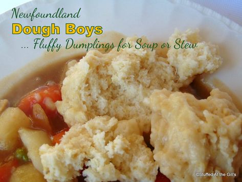 Whipped Cream Frosting. . . 3 Ways Soft Dumplings, Stew Dumplings, Homemade Dumplings Recipe, Fluffy Dumplings, Newfoundland Recipes, Coconut Tea, Homemade Dumplings, Dumplings For Soup, Blueberry Sauce