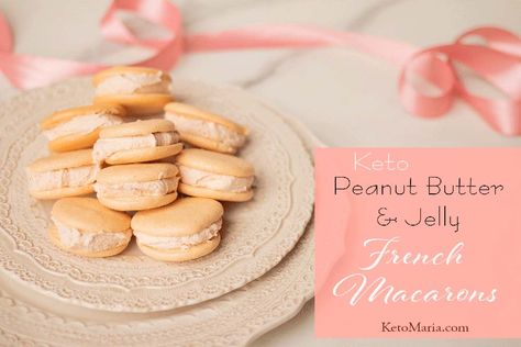 Peanut Butter & Jelly Keto French Macarons Psmf Bread, Protein Sparing Bread, Keto Maria, Carnivore Bread, Protein Sparing Modified Fast, Fast Bread, Maria Mind Body Health, Maria Emmerich, Nut Free Recipes