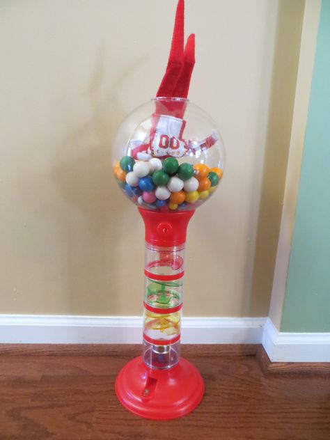 elf on the Shelf-stuck in gumball machine Gumball Machine Ideas, Santa's Elves, Gumball Machine, On The Shelf, Elf On The Shelf, Image Search, Elf, Shelves