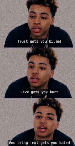 Nathaniel Rateliff Style, Xxxtentacion Quotes, Rapper Quotes, Rap Quotes, Don't Trust, Quotes Deep Feelings, Famous Last Words, Badass Quotes, Baddie Quotes