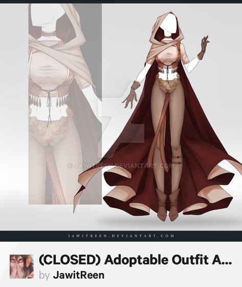 Outfit Auction, Adoptable Outfit, Gaun Abad Pertengahan, Highest Bidder, Clothing Sketches, Art Outfits, Dress Sketches, Dress Drawing, Fantasy Gowns