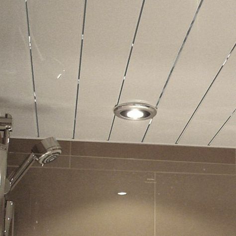 Bathroom Ceilings, Bathroom Ceiling Panels, Deck Furniture Layout, Pvc Ceiling Panels, Design For Bathroom, Metal Ceiling Tiles, Panel Ceiling, Shower Rooms, Suite Ideas