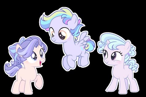 |NEXT GEN| The Troublemakers by zuzukitch Mlp Hairstyles, Pony Ocs, Pony Ideas, Mlp Next Gen, Mlp Bases, Baby Pony, Pony Oc, Mlp Ocs, My Little Pony Princess