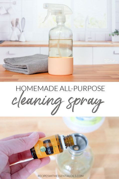 Essential Oil Household Cleaner, Diy Disinfecting Cleaning Spray, Non Toxic Cleaning Spray, Homemade Counter Spray, Cleaning Spray Essential Oils, Make Your Own Cleaning Spray, Diy Counter Spray, Diy Essential Oil Cleaning Products, Essential Oil Recipes For Cleaning