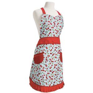 This could incentivize me to spend more time in the kitchen. Retro Apron, Blue Apron, Cute Aprons, Sewing Aprons, Printed Aprons, Aprons Patterns, Cotton Apron, Aprons Vintage, Kids Apron