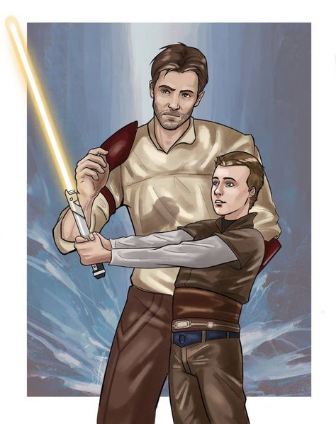 Cal And Merrin Star Wars Fanart, Cal Jedi Fallen Order Fanart, Kyle Katarn Art, Cal Jedi Survivor, Kyle Katarn, Star Wars Kyle Katarn, Jedi Art, Jedi Order, Star Wars Drawings