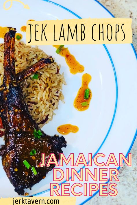 Dinner Idea:Jerk Lamb Chops Jerk Lamb Chops Recipe, Jerk Lamb Chops, Jerk Lamb, Fun Dinner Ideas, Lamb Loin Chop Recipes, Easy Lamb Recipes, Steak Stirfry Recipes, Pepper Steak Stir Fry, Ground Lamb Recipes