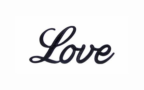 Love Cursive Script Word Art Wall Hanging Sign Plaque Home Decor Typography Love Cursive, Love Letras, Word Art Wall, Love In Cursive, Tattoos To Cover Scars, Radiate Love, Cursive Tattoos, Tattoo Practice, Script Words