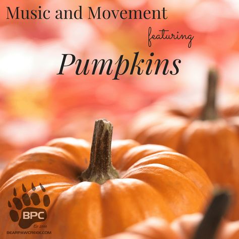 Creative Movement Products Music Activities Children's Ministry Pumpkin Songs, Kindergarten Music Activities, Prek Songs, Movement Preschool, Pumpkin Song, Movement Songs, Kindergarten Music, Toddler Lessons, Toddler Class