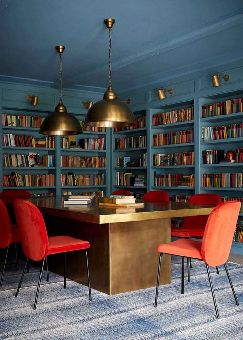 Country House by Nicola Harding and Co | 1stDibs Dream Home Library, Nicola Harding, Paint And Paper Library, Room London, Country House Interior, Bespoke Interiors, English Country House, Commercial Interior Design, Updating House