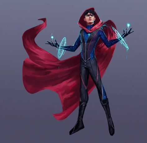 Wiccan Costume, Billy Maximoff, Wiccan Marvel, Billy Kaplan, Marvel Young Avengers, Marvel Concept Art, Joe Locke, 2022 Art, Scarlet Witch Marvel