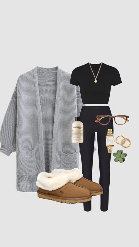 #outfitinspo #outfit #fashion #trendy #cosy #outfitinspiration #fashionaesthetic Cosy Winter Outfits, Cosy Fall, Cosy Outfit, Glam Outfit, Uggs Outfit, Lazy Day Outfits, Causual Outfits, Cute Comfy Outfits, Pinterest Outfits