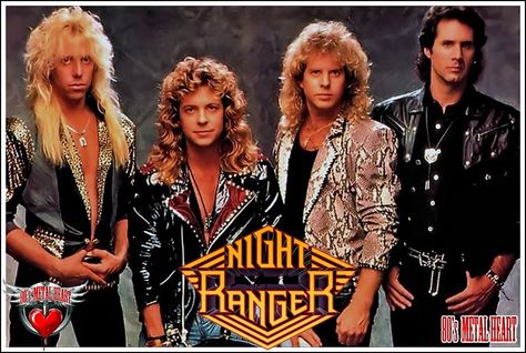 Night Ranger, 80s Heavy Metal, Rock Of Ages, Heavy Metal Bands, Metal Heart, Great Bands, Metal Bands, Heavy Metal, Google Search