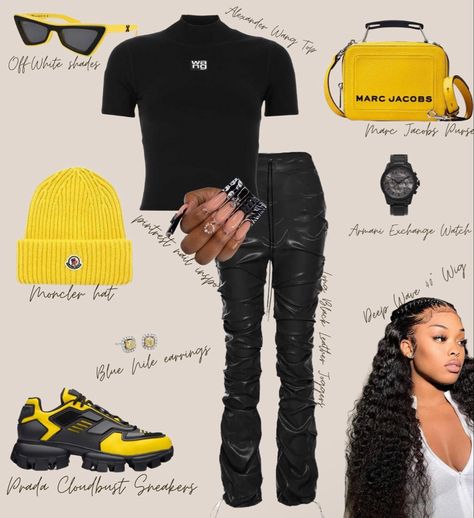 #outfits #outfitideas #prada #offwhite Prada Sneakers Women Outfit, Prada Sneakers Women, Prada Outfits Women, Sneakers Women Outfit, Outfit Recreation, Prada Outfits, Printed Outfits, Bday Outfits, Wanna Recreate